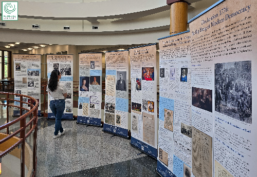 Image of Declaration 1776 display