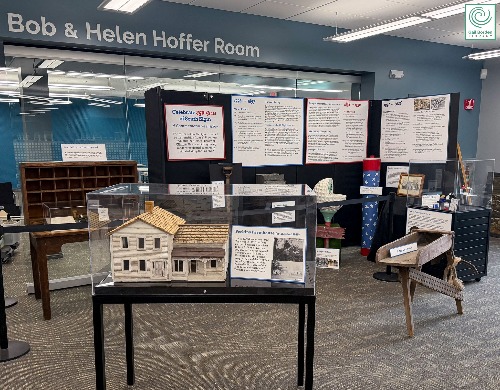 Image of 250th display at South Elgin Branch